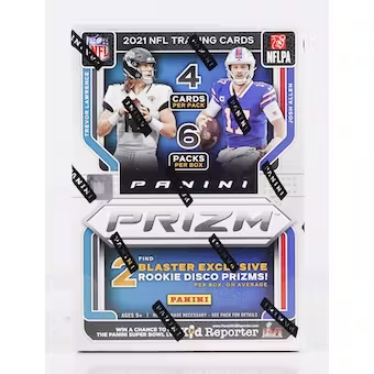 2021 Panini Prizm Football 6-Pack Blaster Box Rip & Ship
