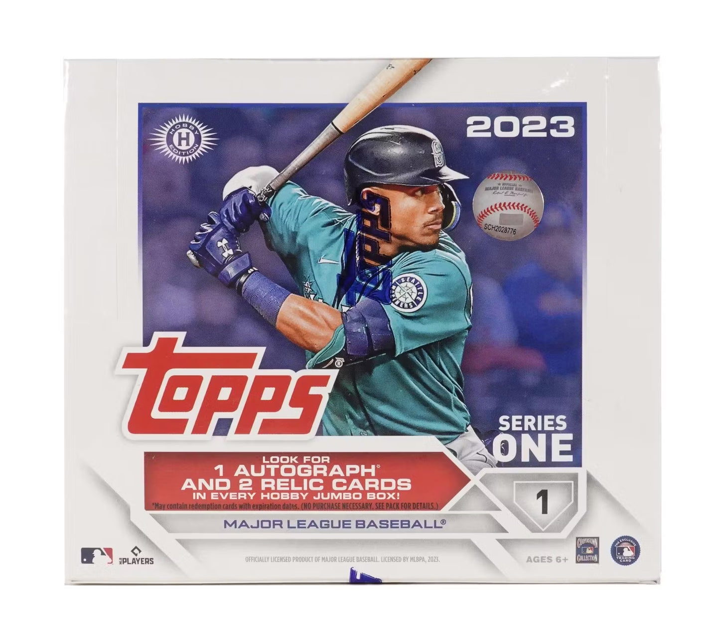2023 Topps Series 1 Baseball Hobby Jumbo Box Rip & Ship