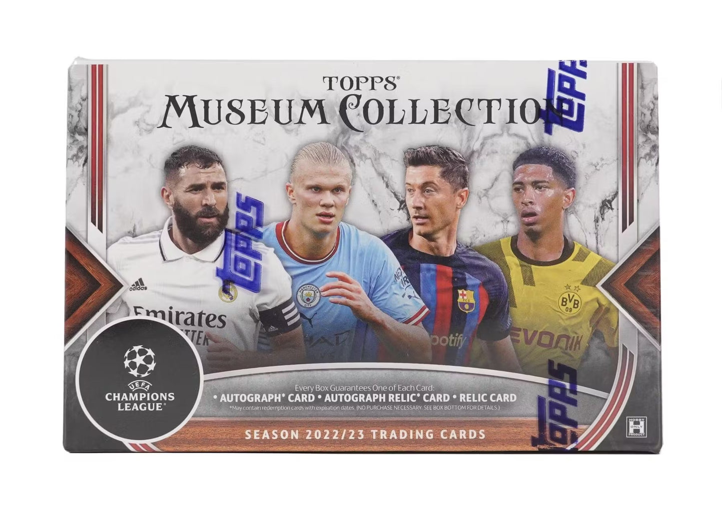 2022/23 Topps Museum Collection UEFA Champions League Soccer Hobby Box Rip & Ship