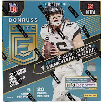 2023 Panini Donruss Elite Football Hobby Box Rip & Ship