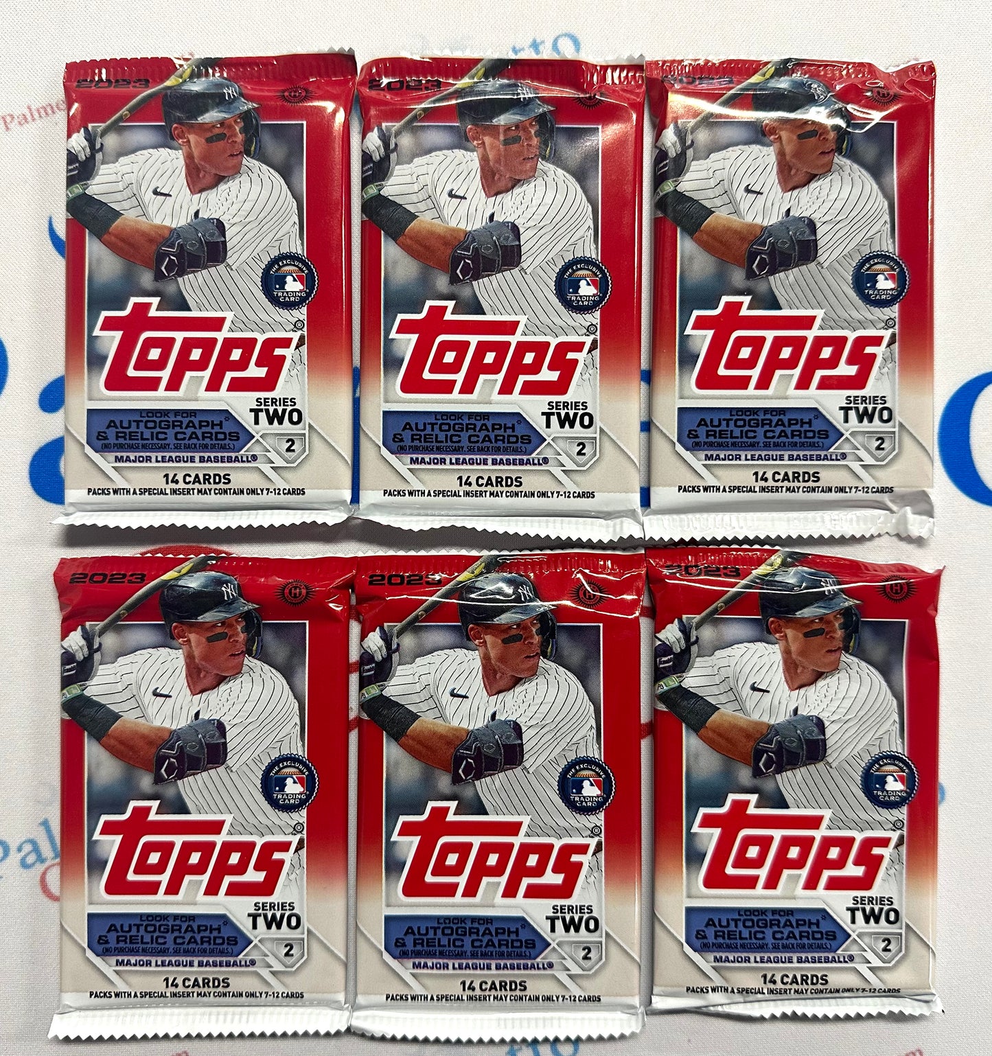 2023 Topps Series Two Baseball Hobby Packs (6 Pack Personal Rip) Rip & Ship