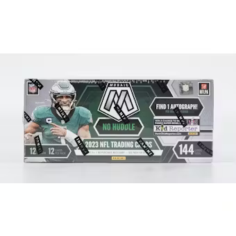 2023 Panini Mosaic No Huddle Football Box Rip & Ship