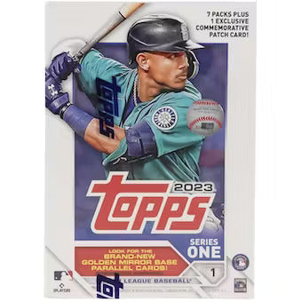2023 Topps Series 1 Baseball 7-Pack Blaster Box (Commemorative Relic Card) Rip & Ship